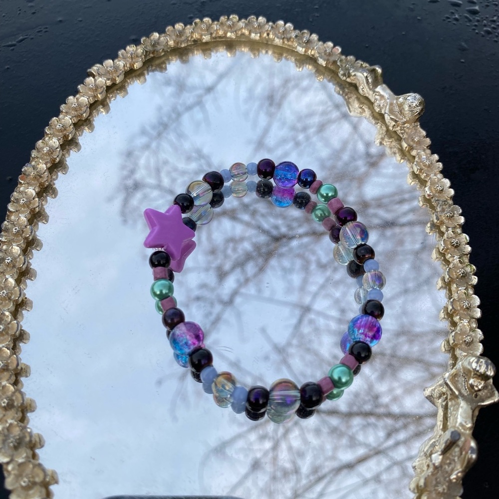 🪲2 FOR $15🪲 Handmade one of a kind beaded bracelet